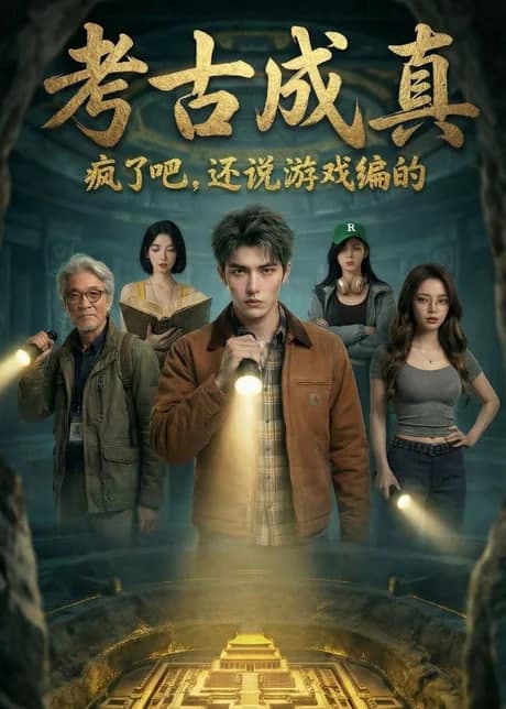 考古成真疯了吧，还说游戏编的海报