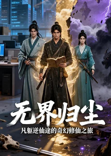 无界归尘：凡躯逆仙的奇幻修仙之旅海报