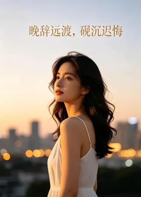晚辞远渡,砚沉迟悔海报